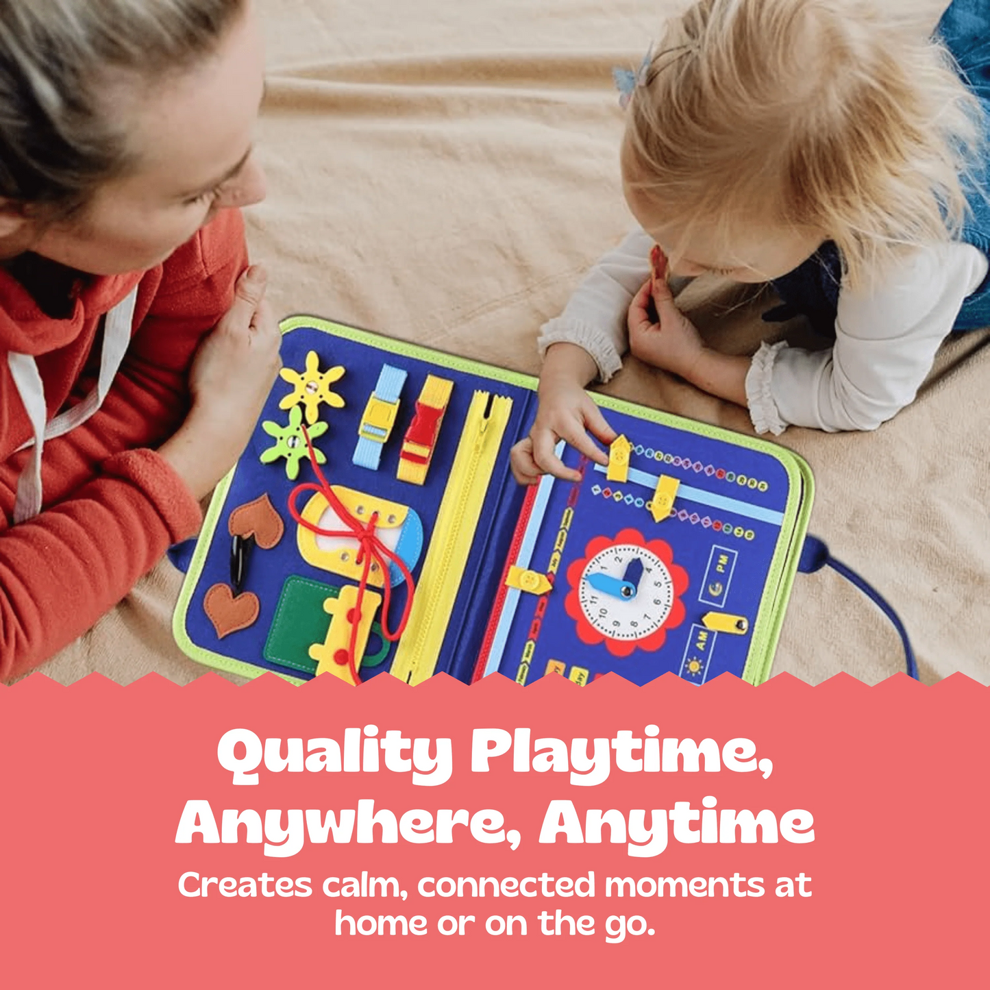 Toddler Portable Busy Board