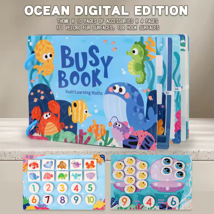 Preschool Busy Book for Kids