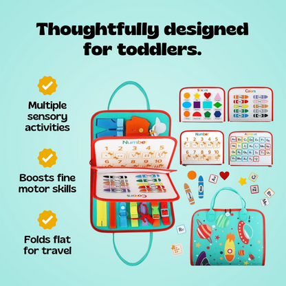 Toddler Portable Busy Board