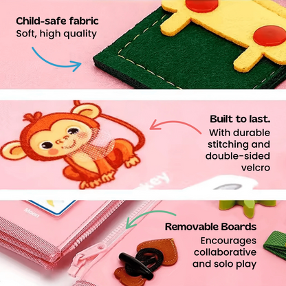 Toddler Portable Busy Board
