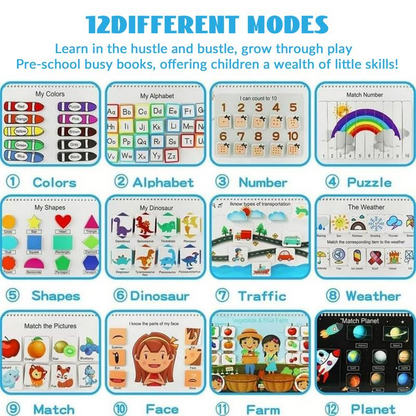 Preschool Busy Book for Kids